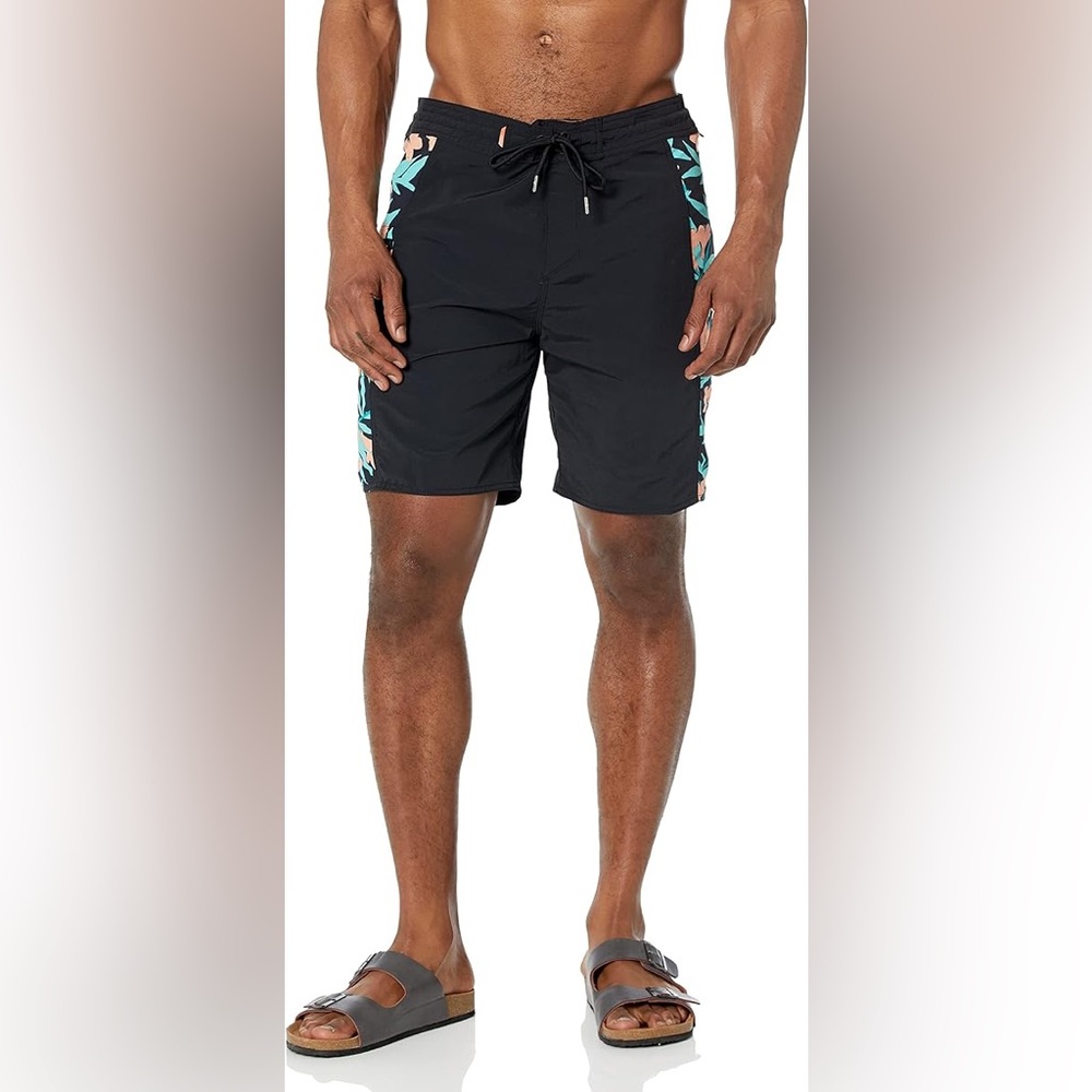 NWT Quiksilver Men's Waterman Collection Board Short Swim Trunk, Size 34